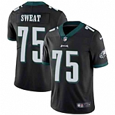 Nike Men & Women & Youth Eagles 75 Josh Sweat Black NFL Vapor Untouchable Limited Jersey,baseball caps,new era cap wholesale,wholesale hats